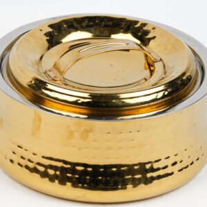 Anchor Hammered Gold