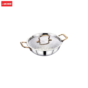 Anchor Gold Handle Etc Triply Kadai