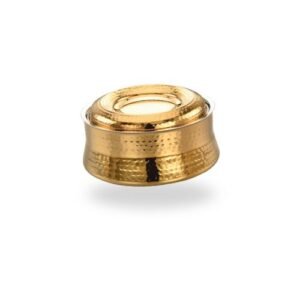 Anchor Hammered Gold