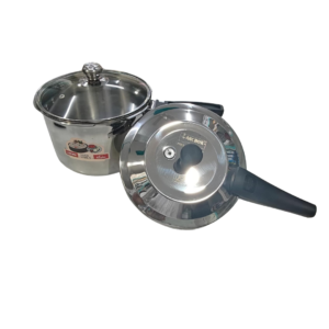 Anchor Trio Triply Cooker With Glass Lid